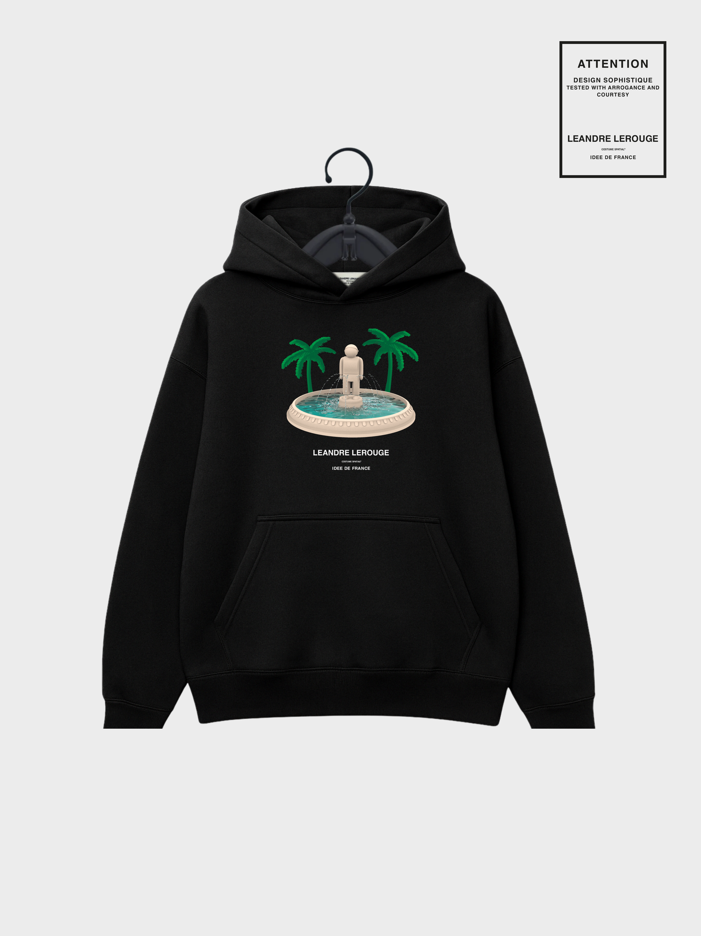 FOUNTAIN SWEATSHIRT / black