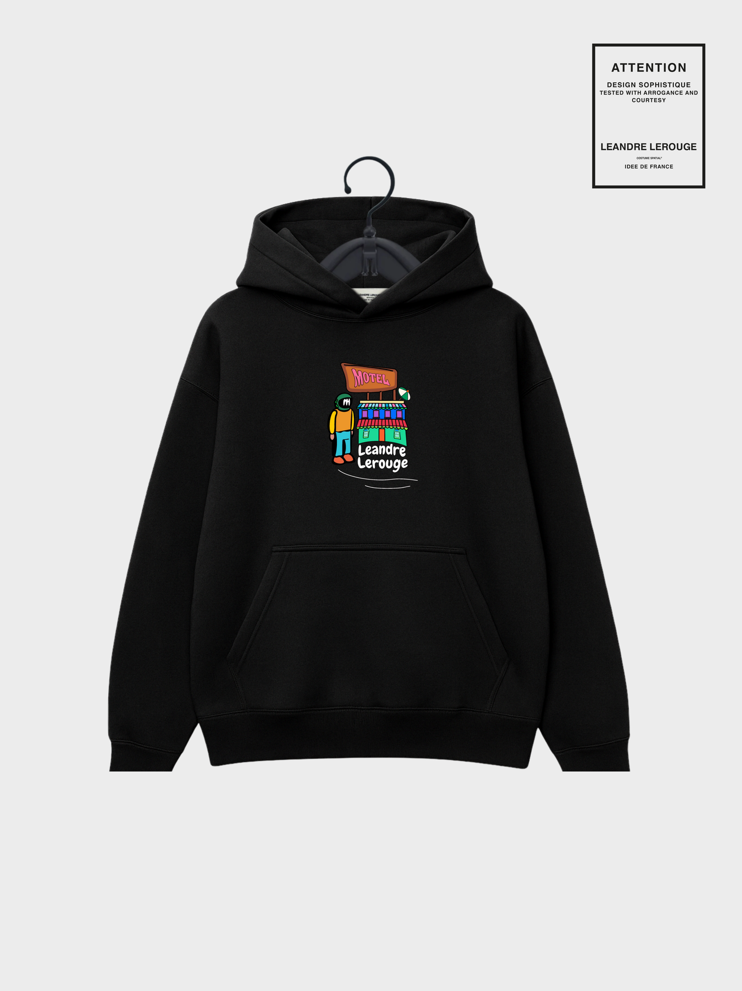 MOTEL SWEATSHIRT / black