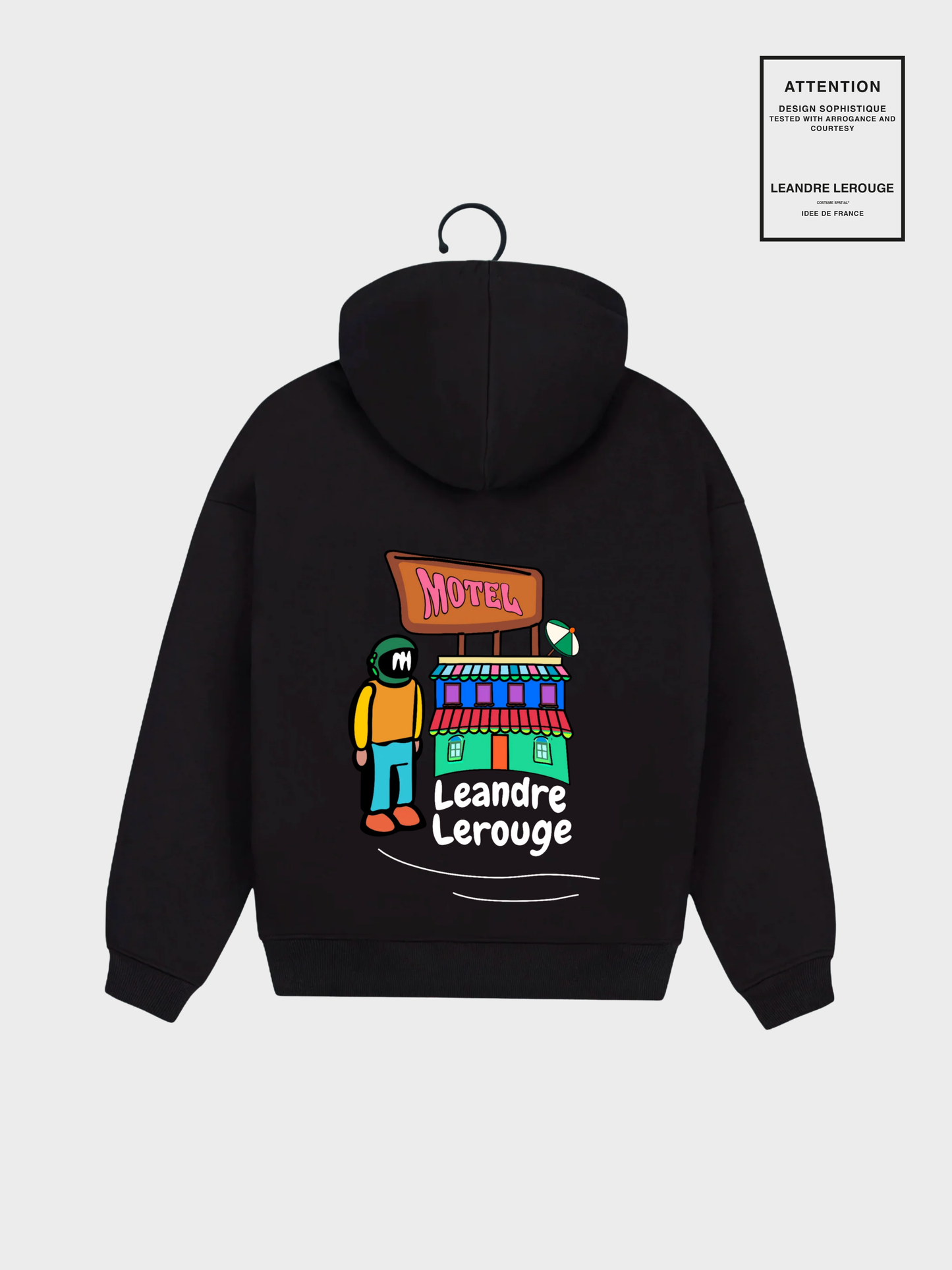 MOTEL SWEATSHIRT / black
