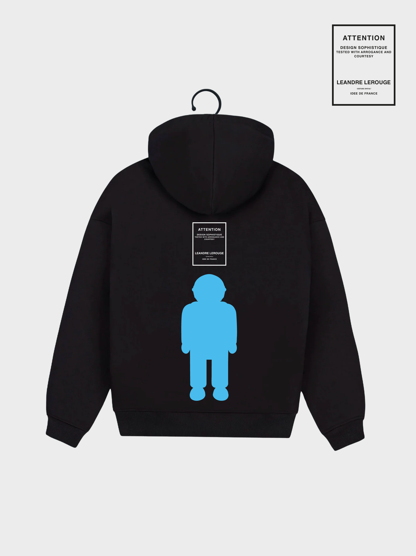 BLUE LOGO SWEATSHIRT / black