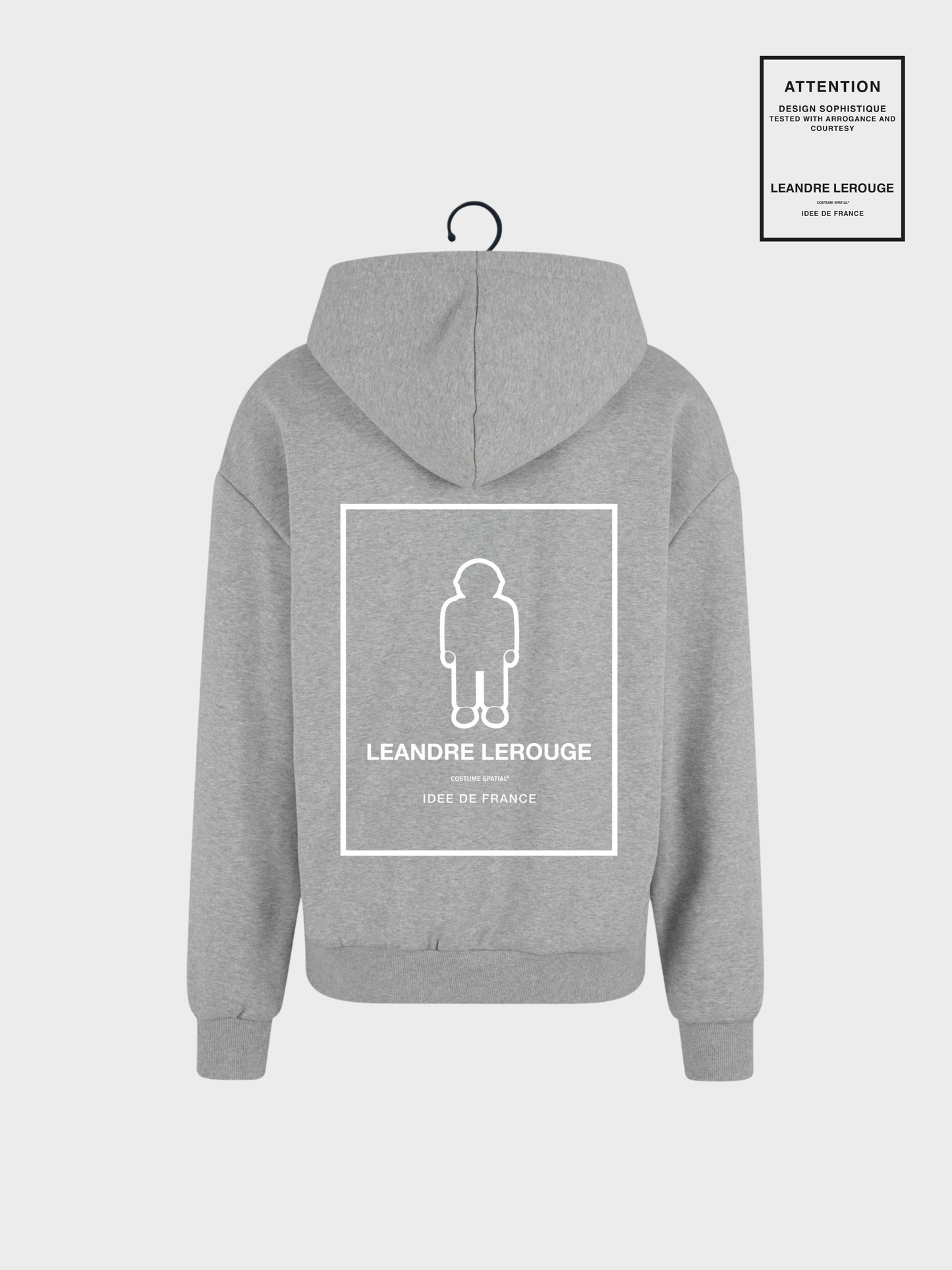 ORANGE / gray SUIT SWEATSHIRT