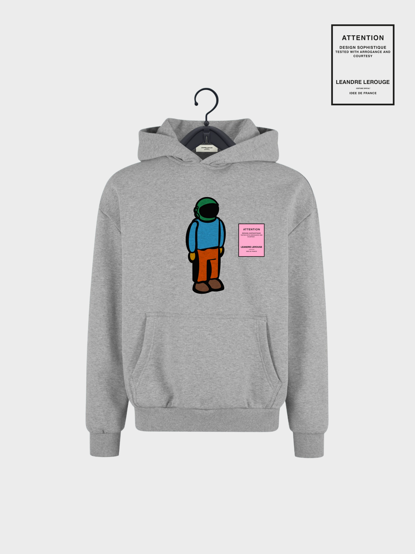 SUIT SWEATSHIRT BLUE / gray
