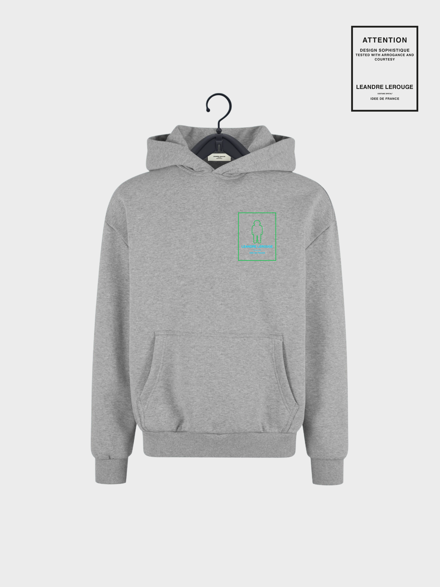 BRASIL PATCH SWEATSHIRT / gray
