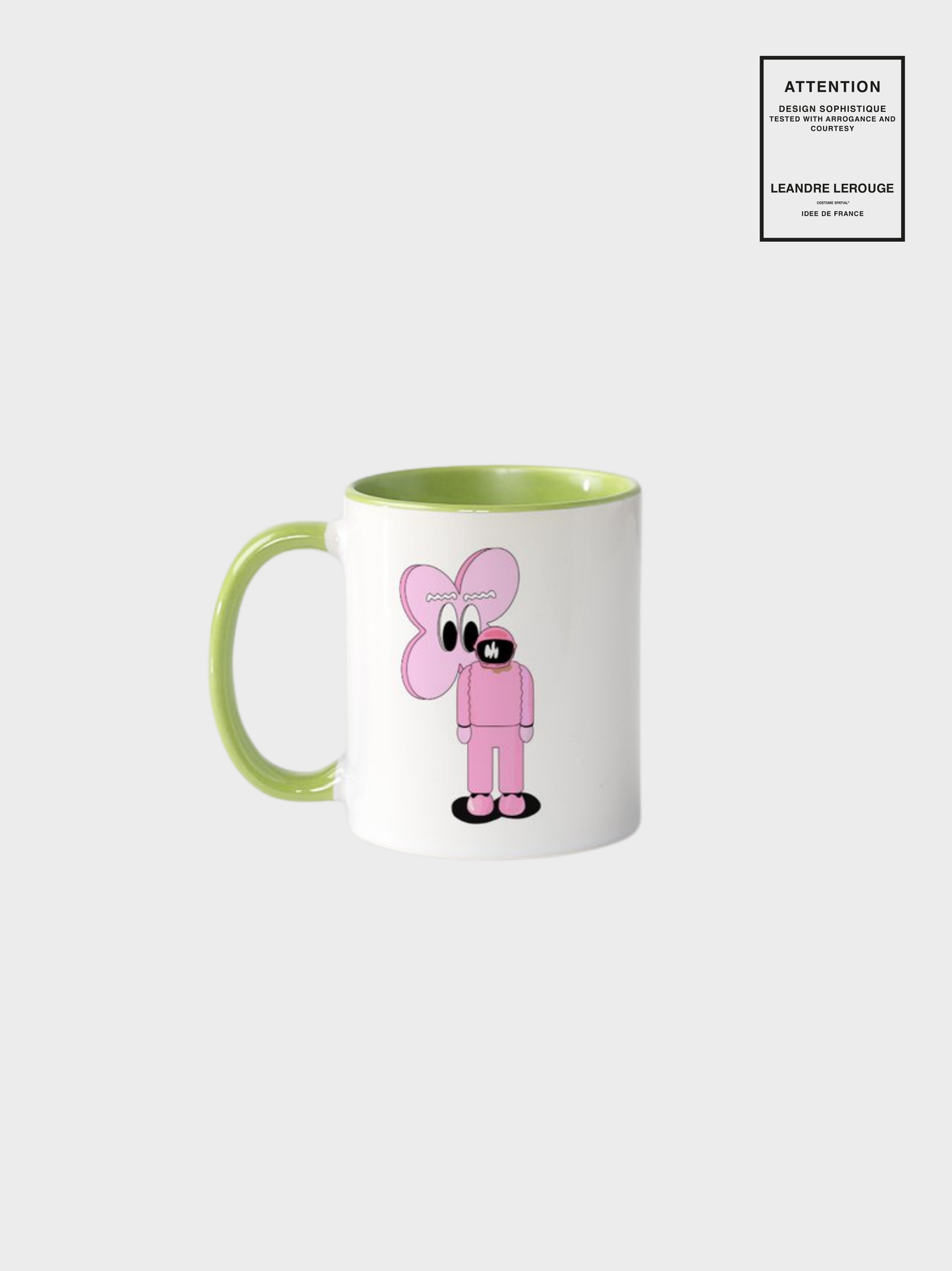 THE PINK FLOWER MUG