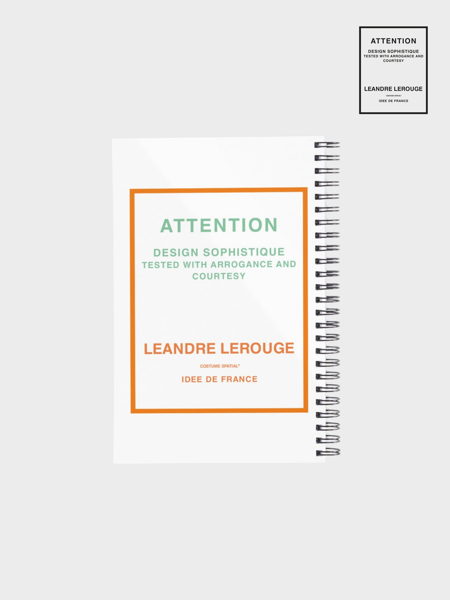 THE GREEN LOGO NOTEBOOK