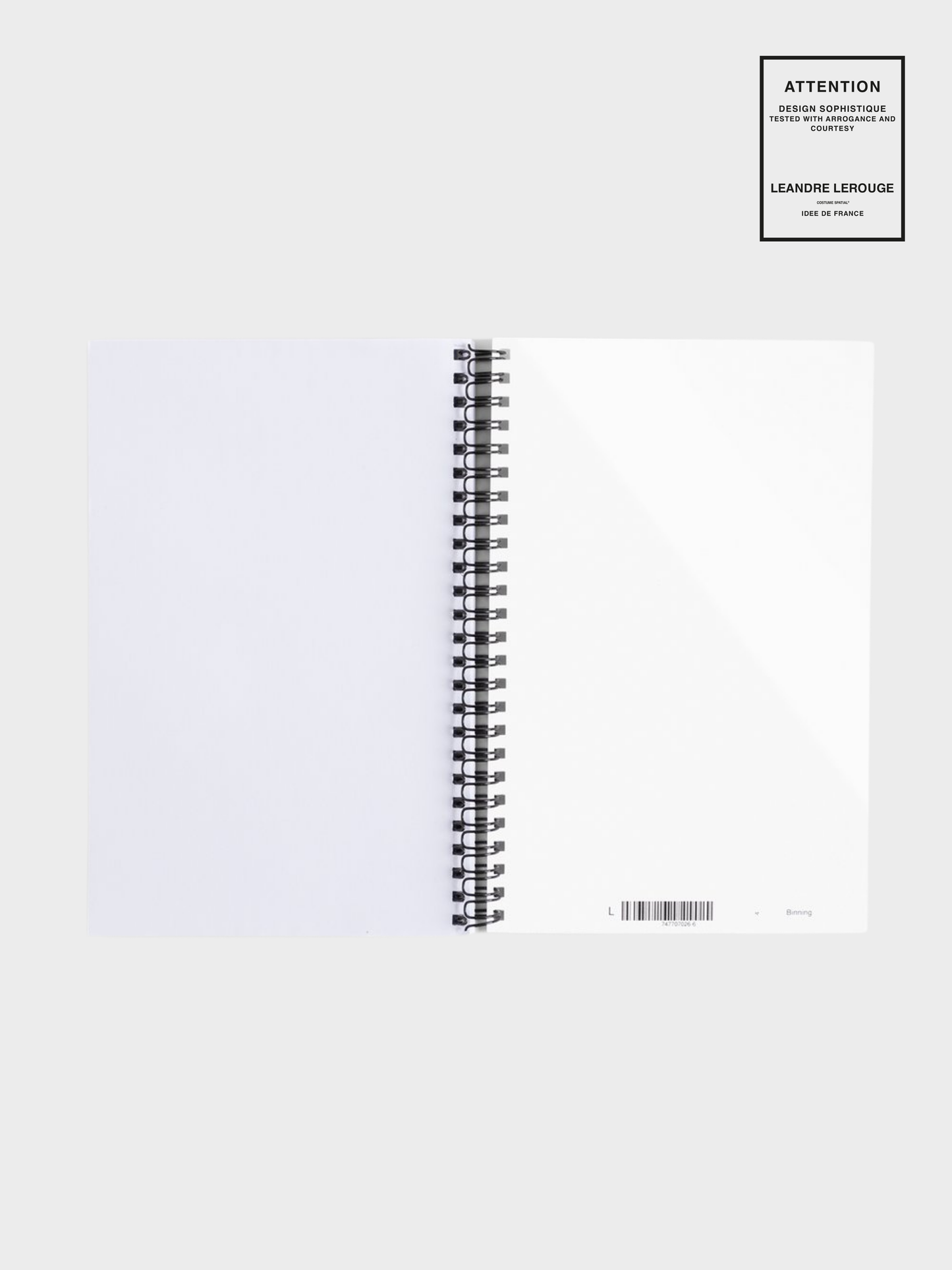 THE GREEN LOGO NOTEBOOK