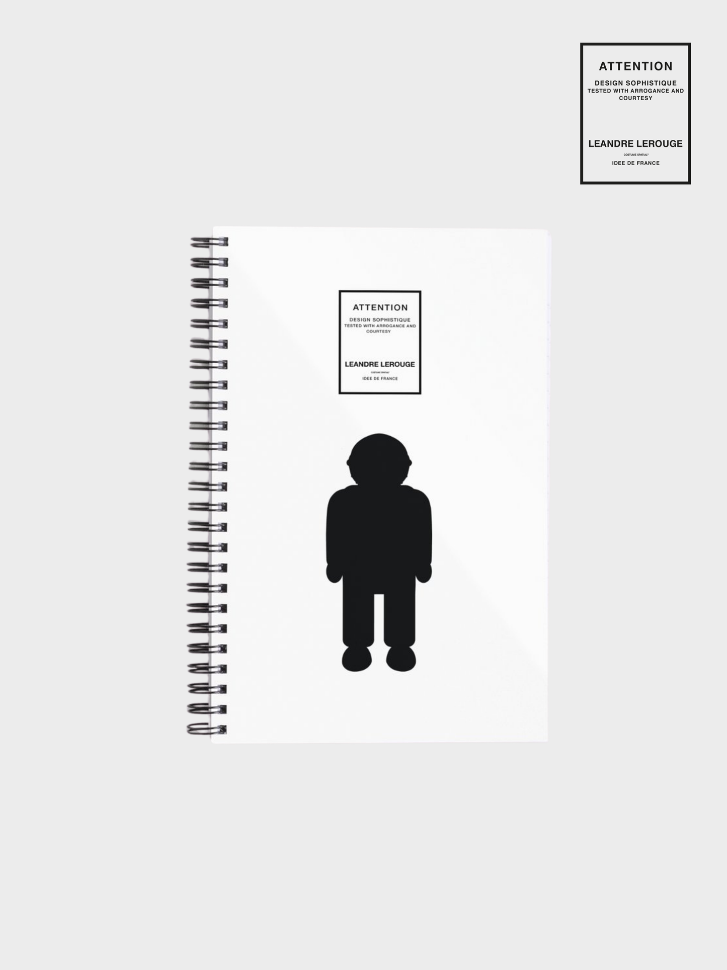 THE BLACK LOGO NOTEBOOK