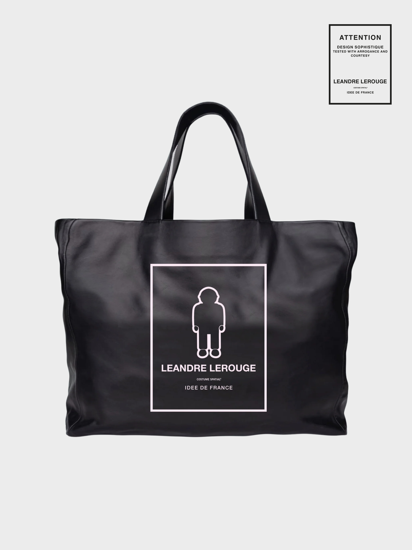 THE PATCH BAG / black