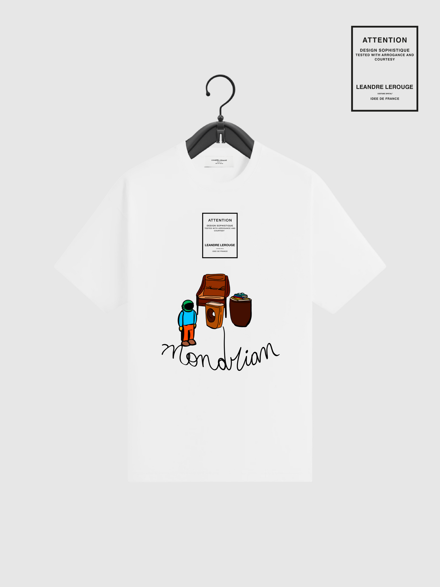 T-SHIRT LE FAUTEUIL / blanc