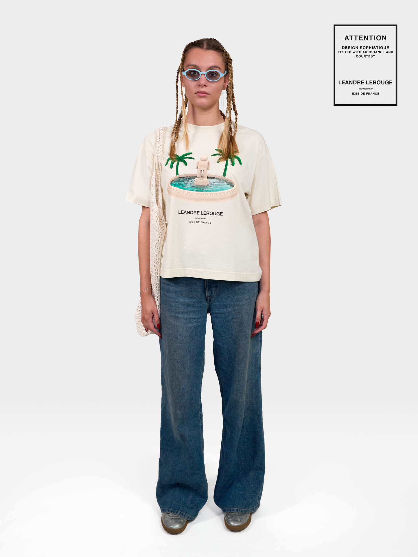 Fontaine T-shirt / beige