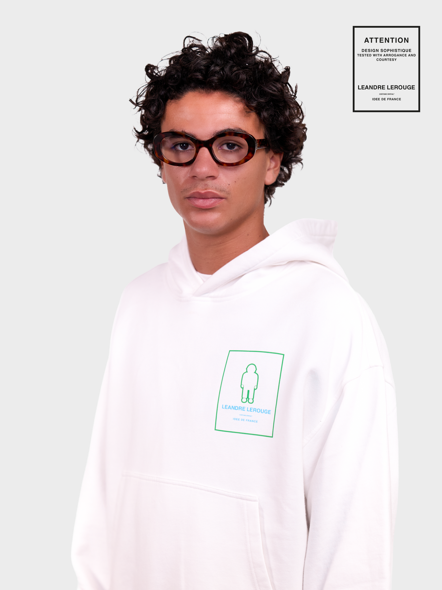 SWEATSHIRT BRASIL / blanc