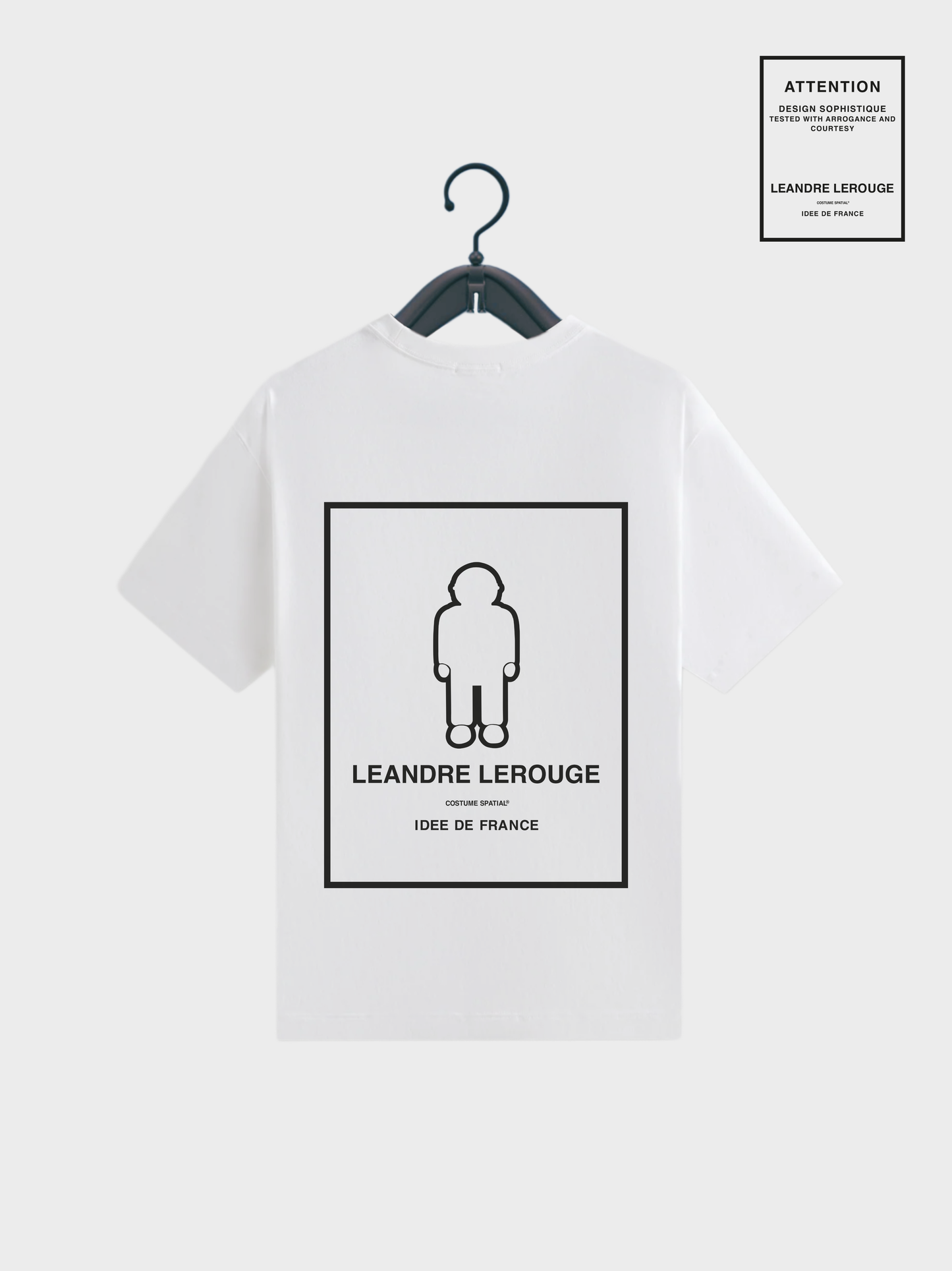BLACK / WHITE PATCH T-SHIRT