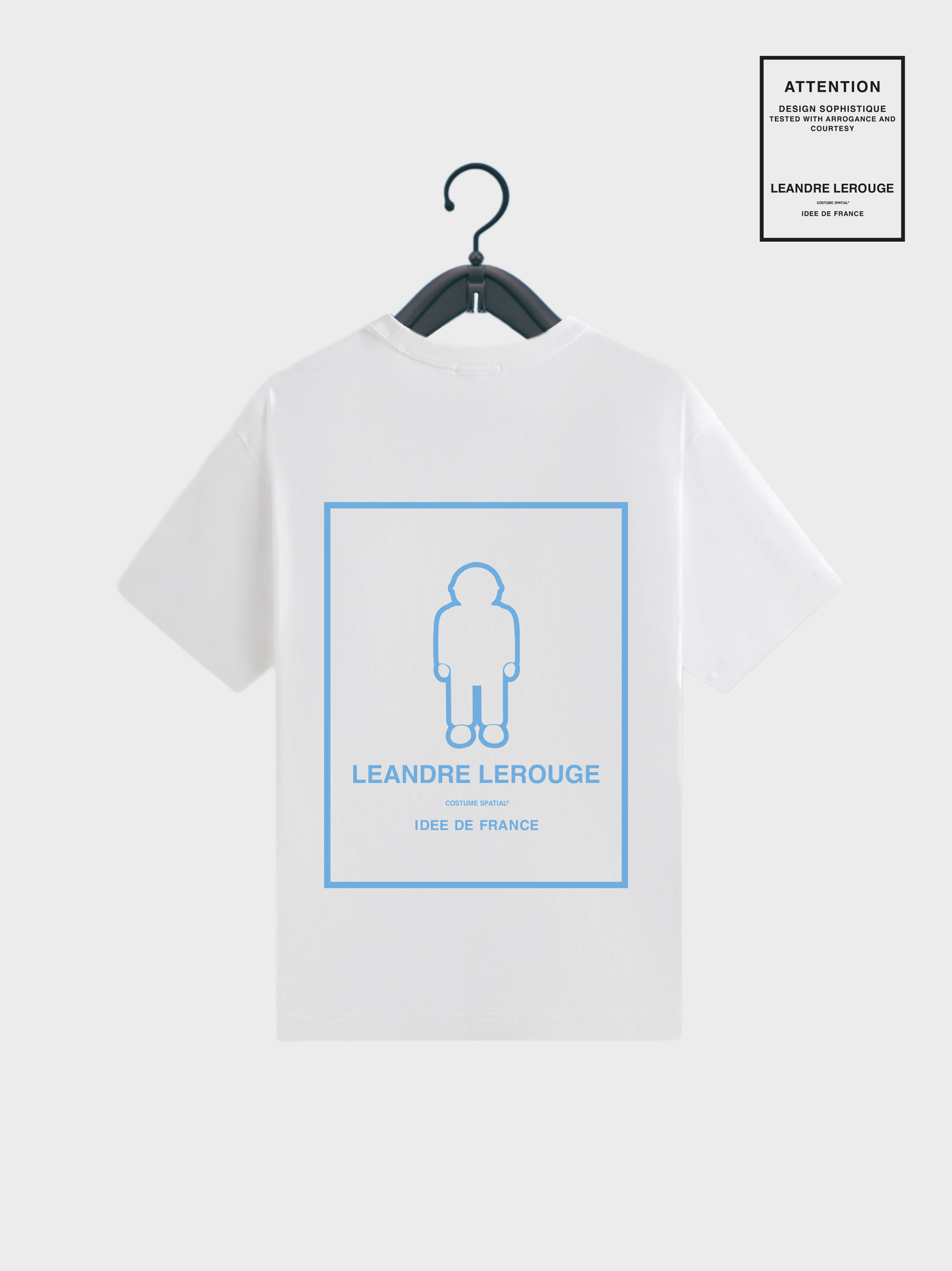 SKY PATCH T-SHIRT / white