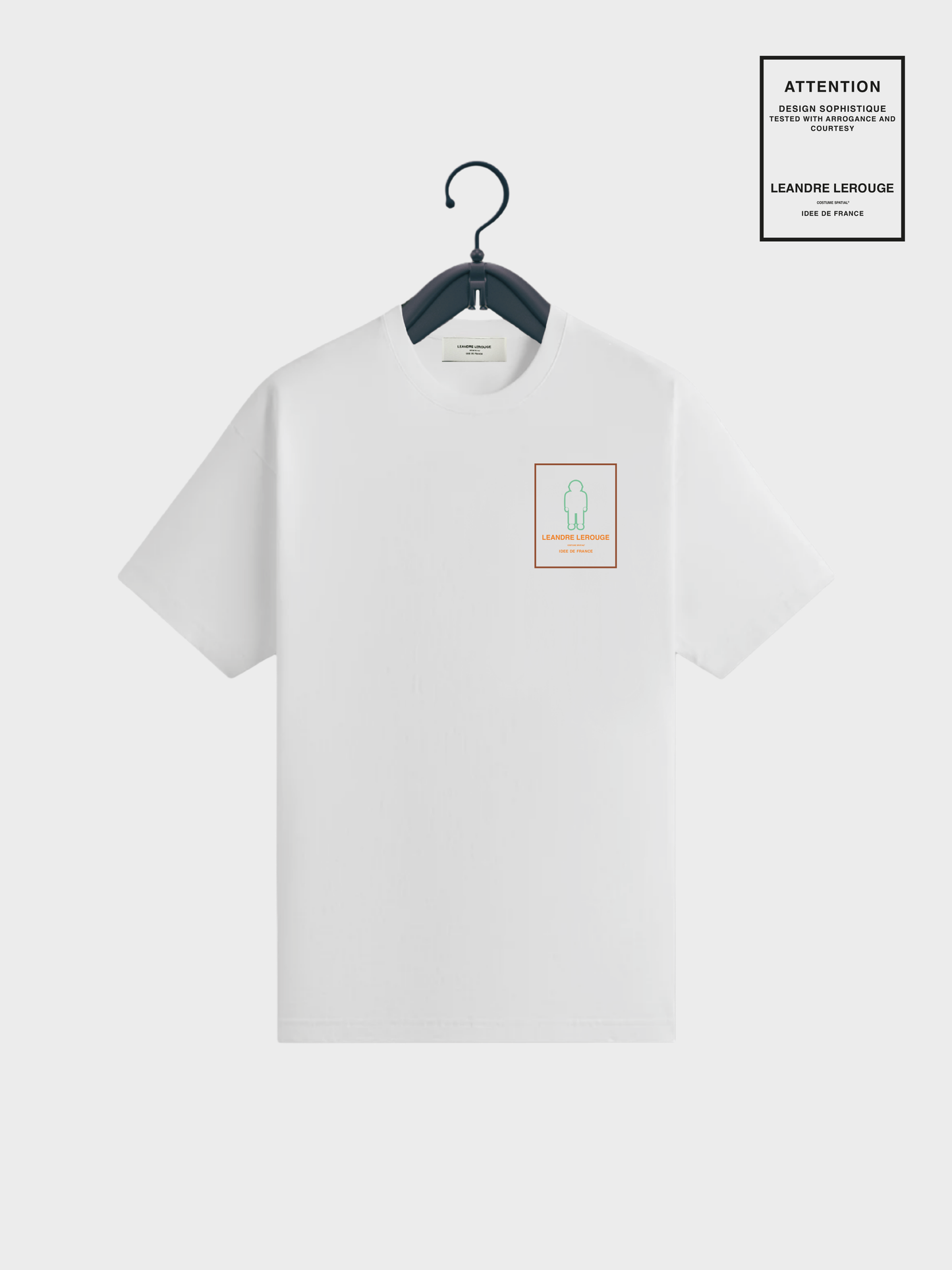 T-SHIRT PATCH GÂTEAU / blanc