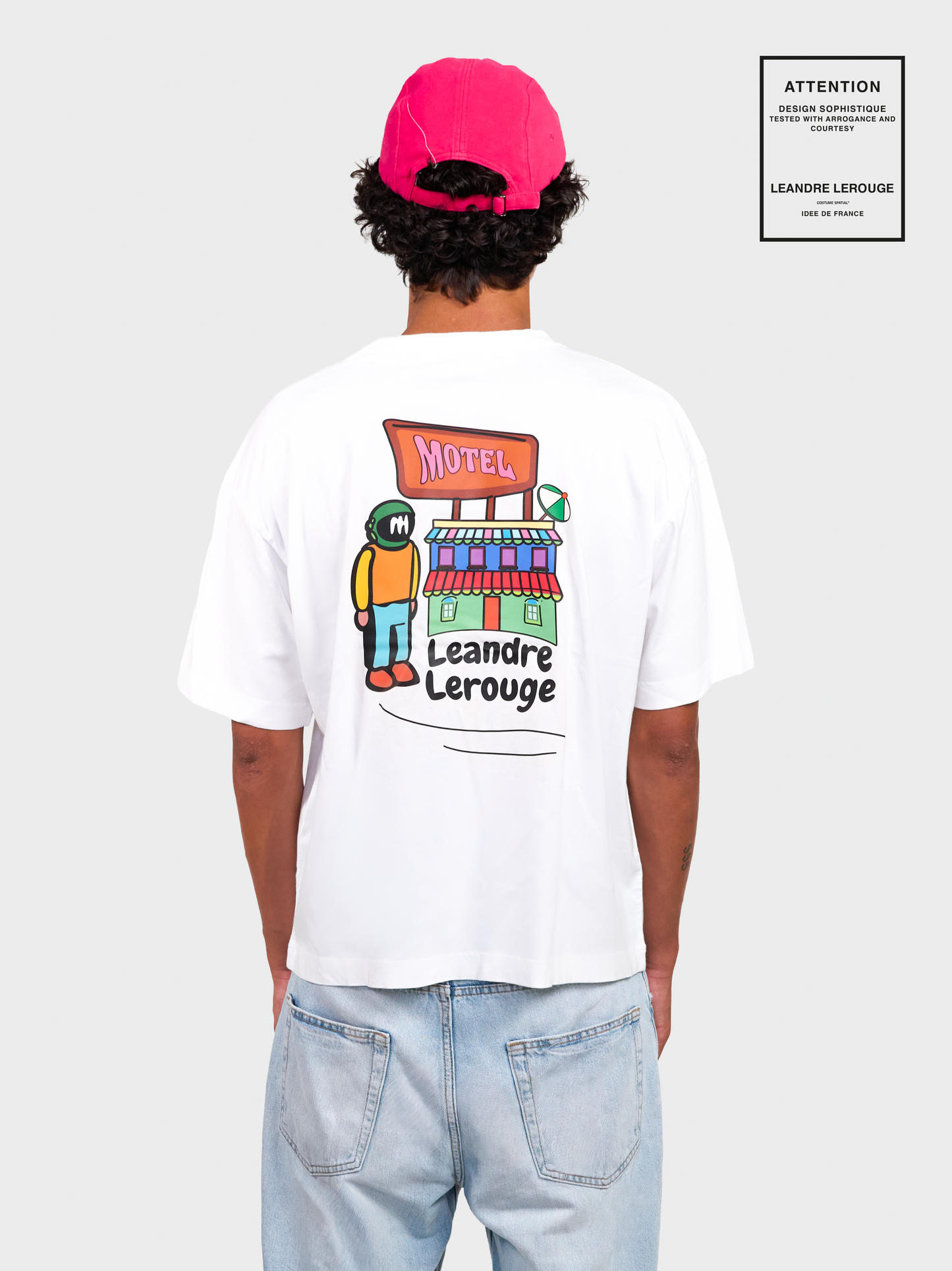 MOTEL T-SHIRT / white