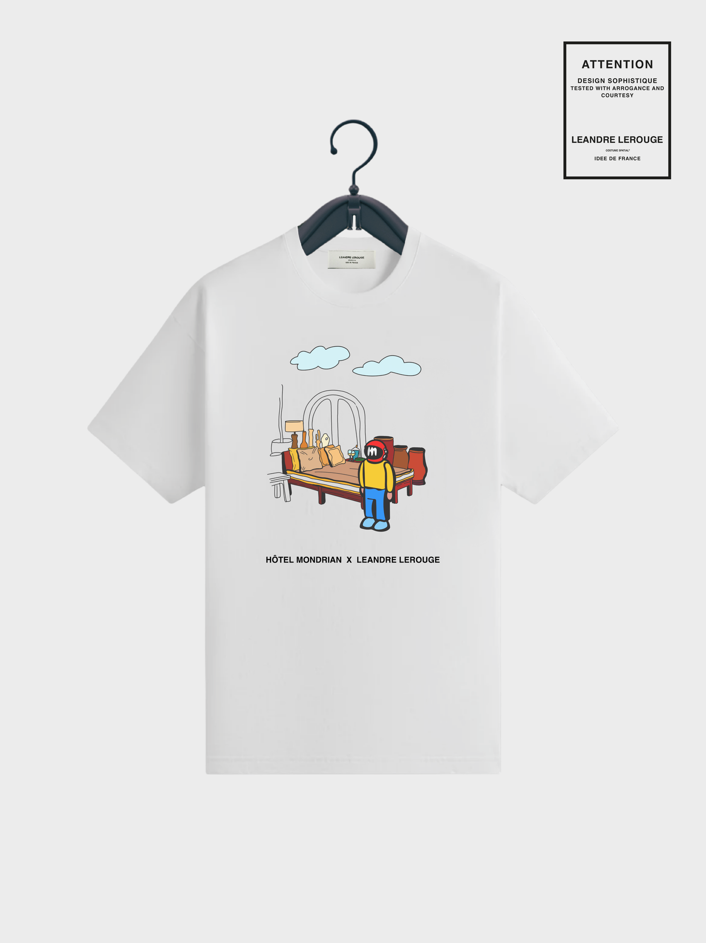 LE ROOFTOP T-SHIRT / white