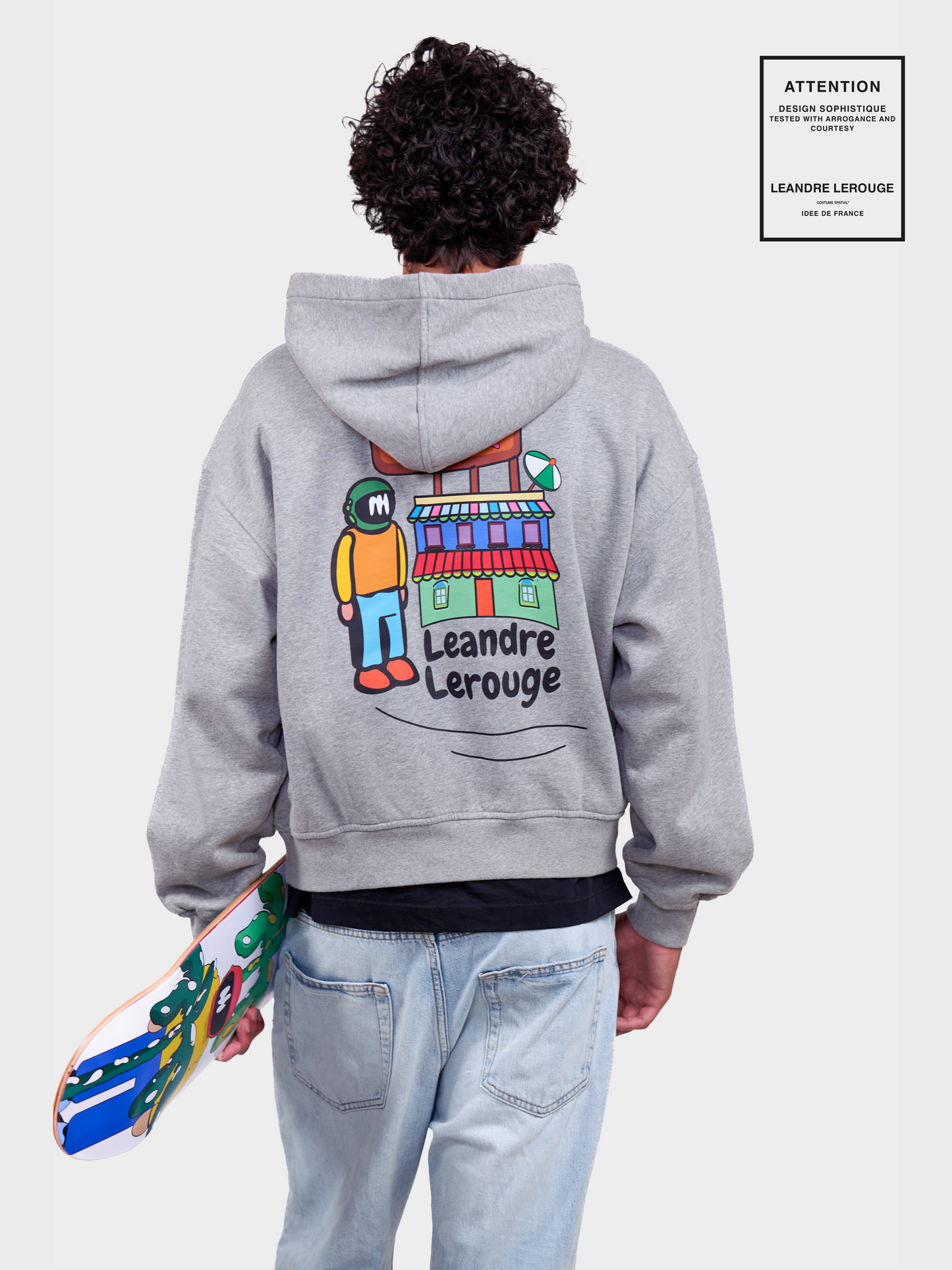MOTEL SWEATSHIRT / gray