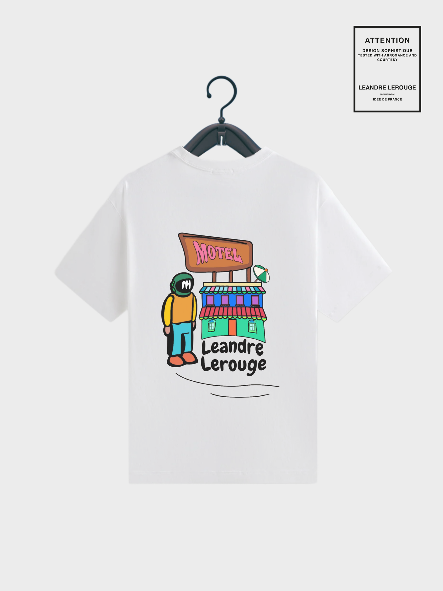 MOTEL T-SHIRT / white