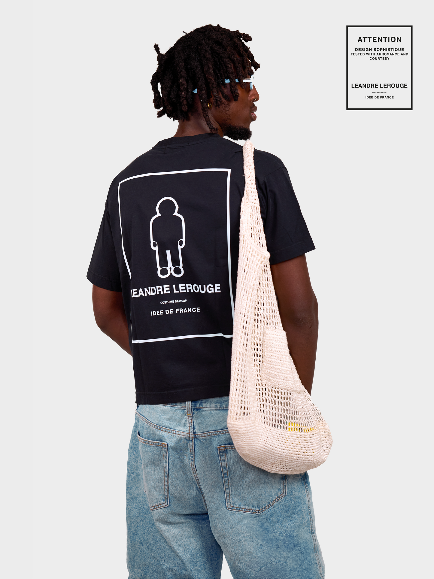 White/Black Logo T-shirt
