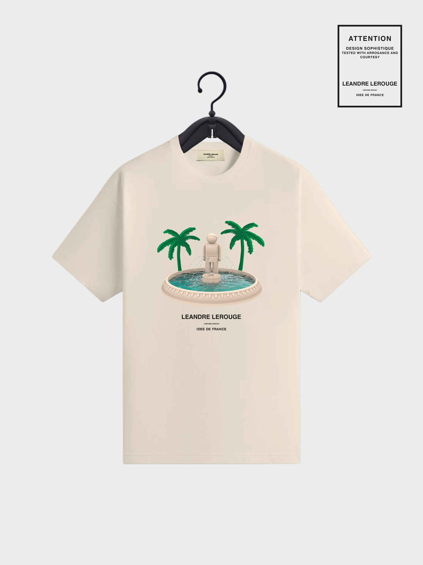 Fontaine T-shirt / beige