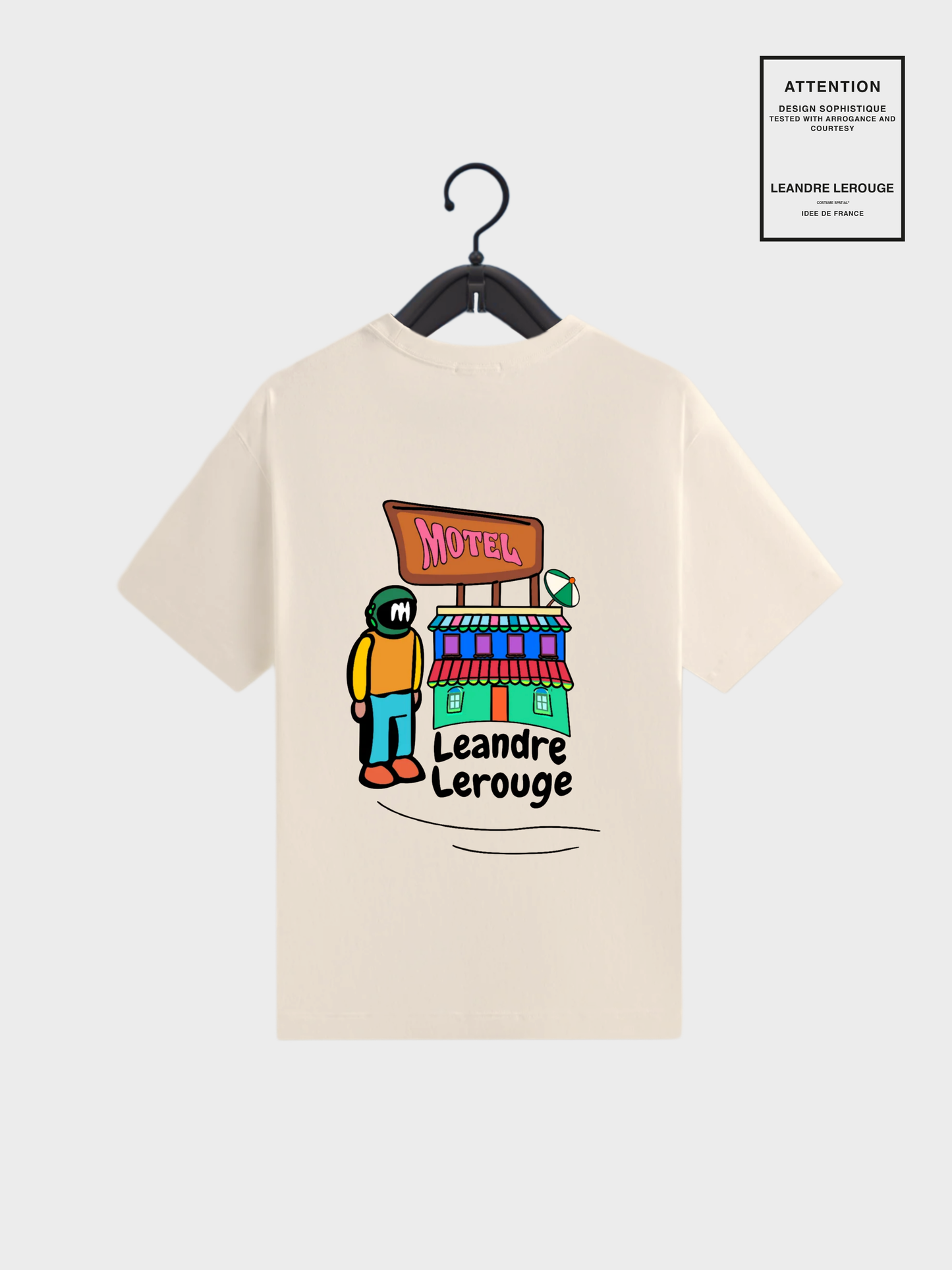MOTEL T-SHIRT / beige