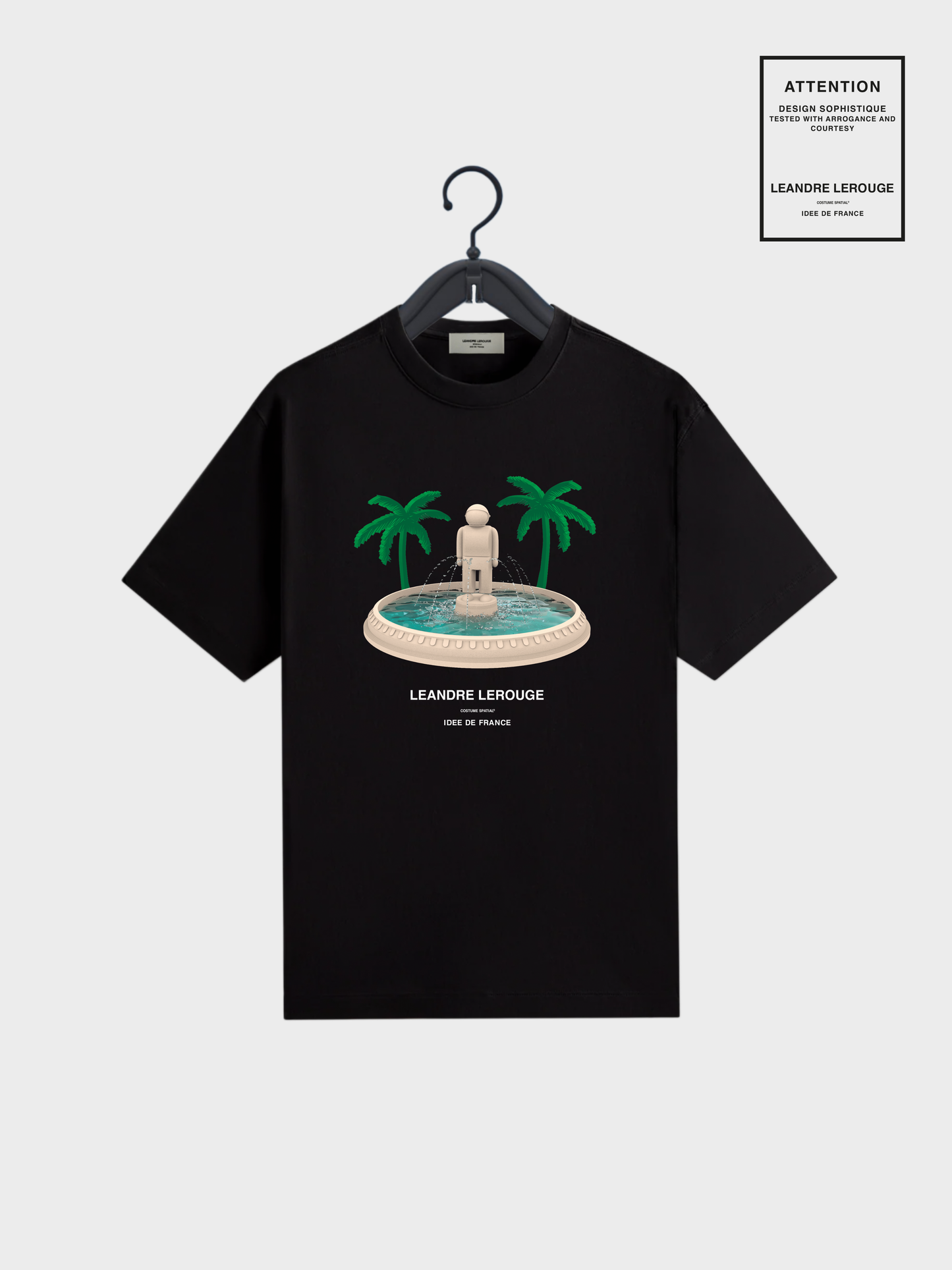 FOUNTAIN T-SHIRT / black