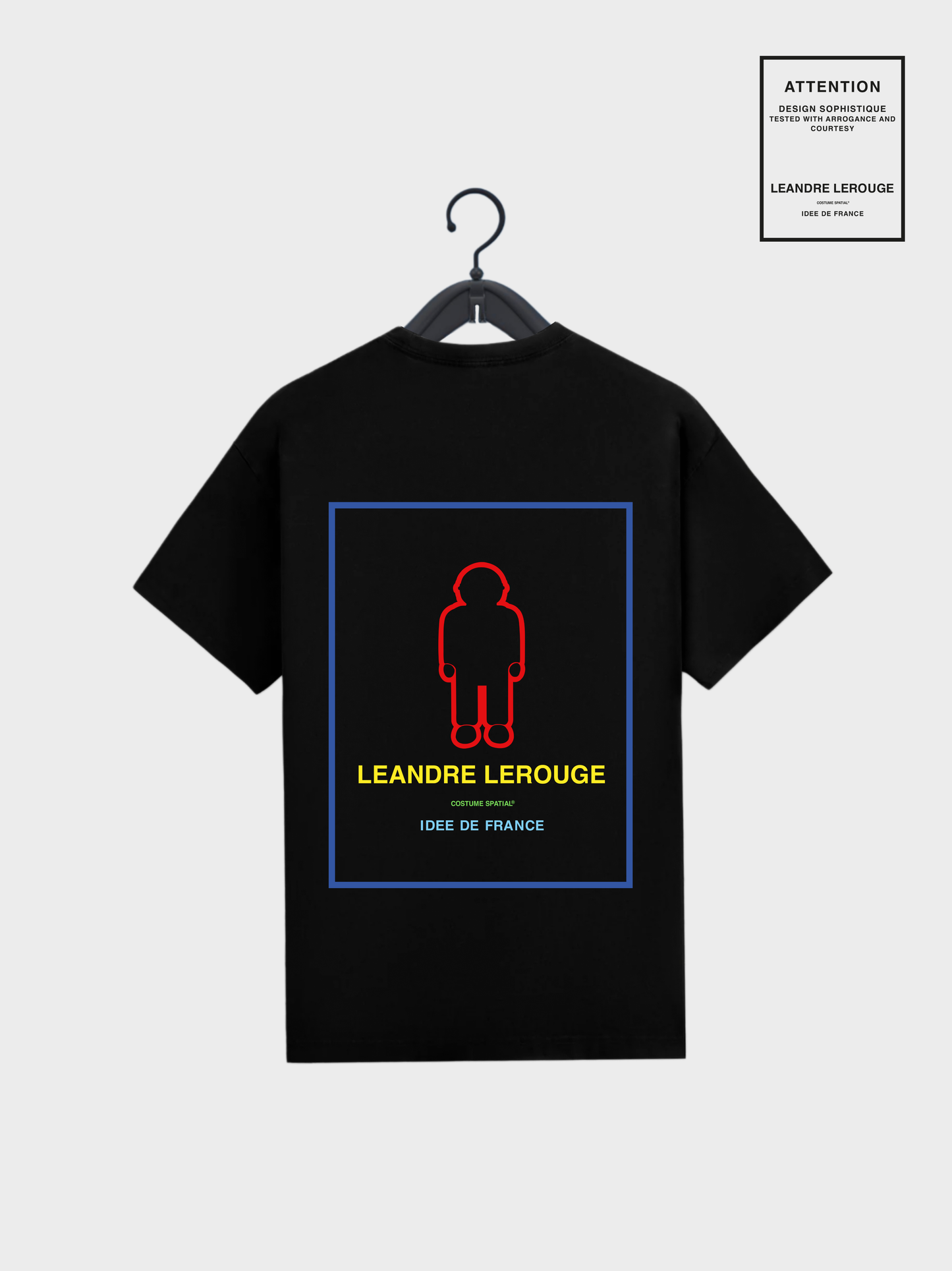 POMPIDOU PATCH T-SHIRT / black