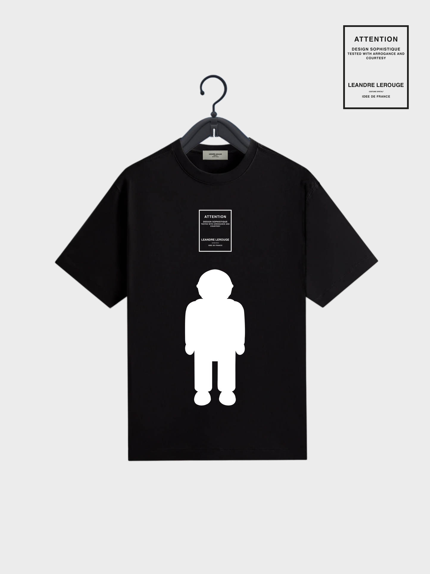 White/Black Logo T-shirt