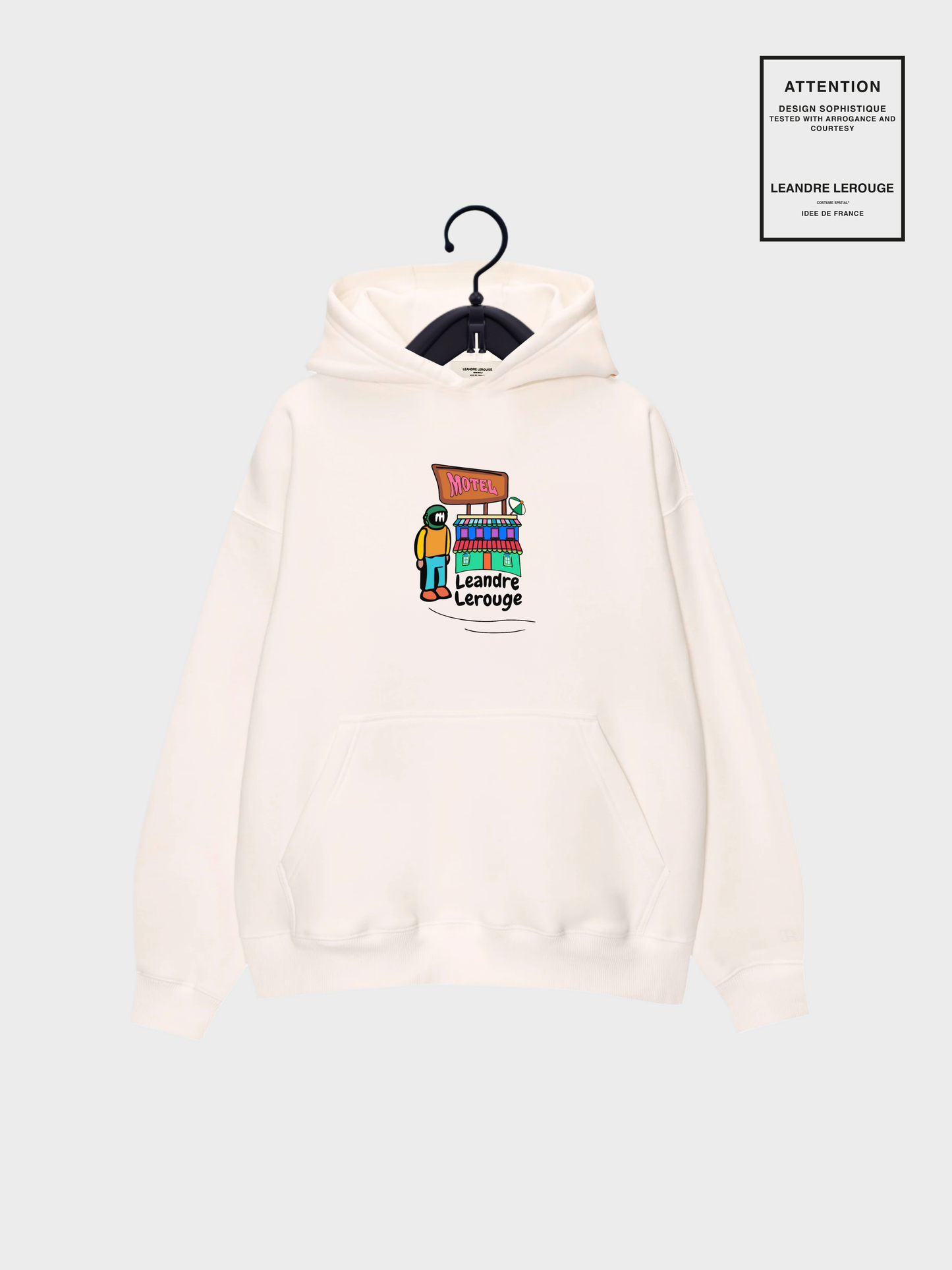MOTEL SWEATSHIRT / white