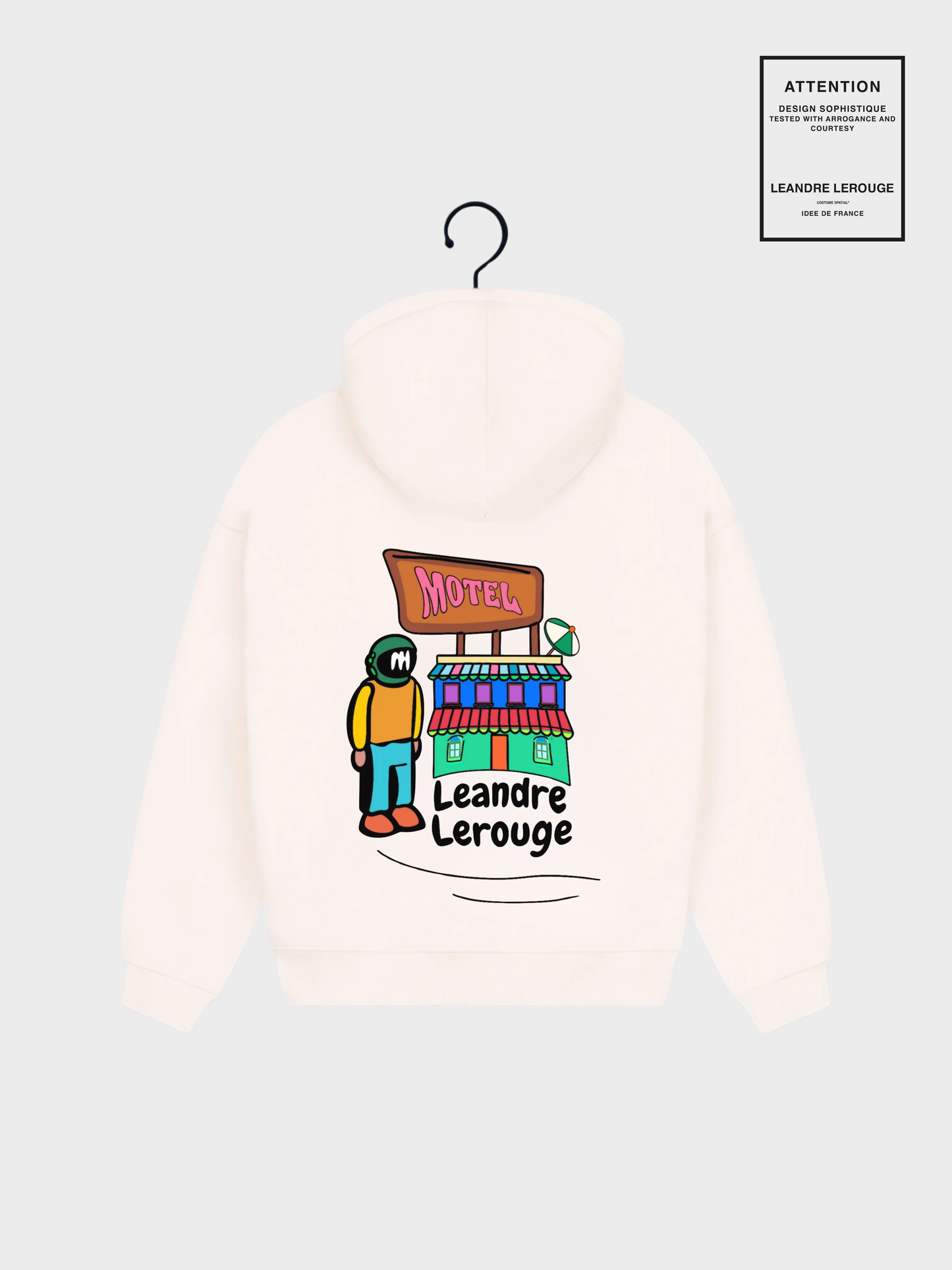 MOTEL SWEATSHIRT / white