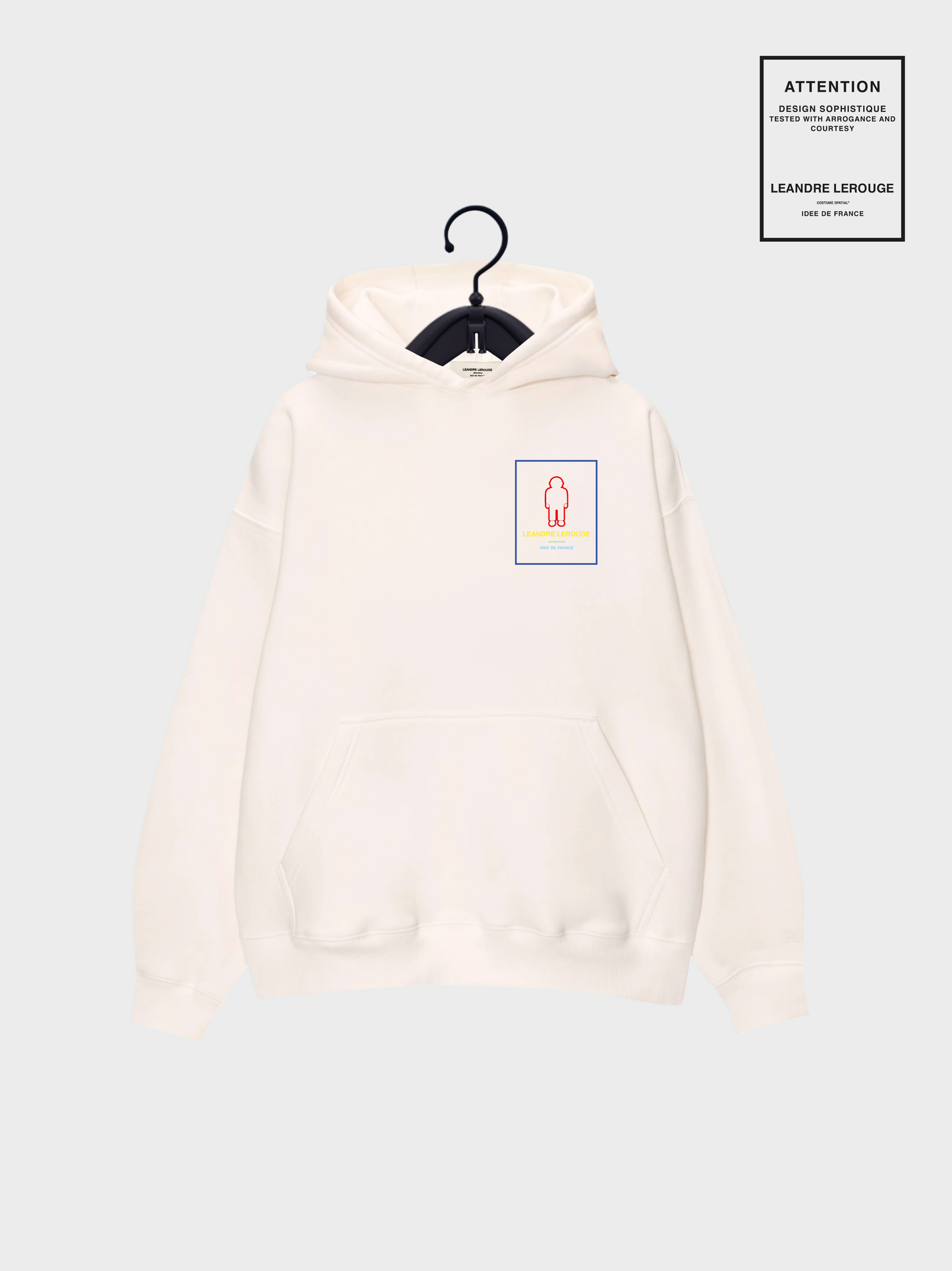 POMPIDOU SWEATSHIRT / white