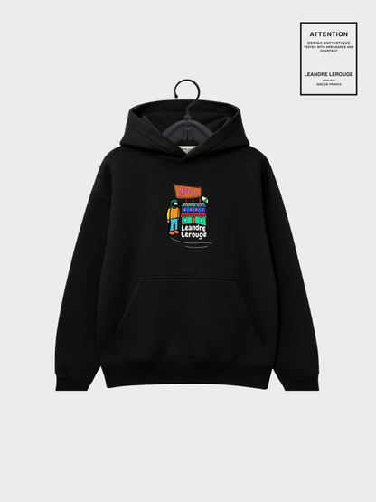MOTEL SWEATSHIRT / black