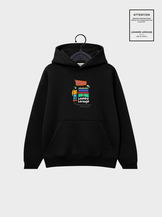 MOTEL SWEATSHIRT / black