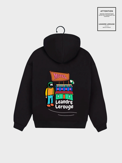 MOTEL SWEATSHIRT / black