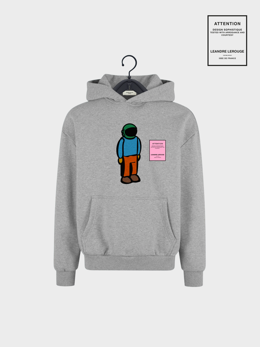 SUIT SWEATSHIRT BLUE / gray