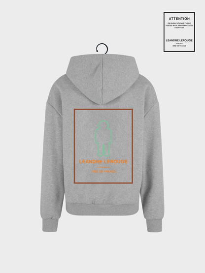 CAKE PATCH SWEATSHIRT / gray