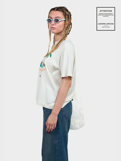 Fontaine T-shirt / beige