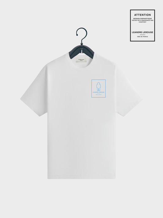 SKY PATCH T-SHIRT / white