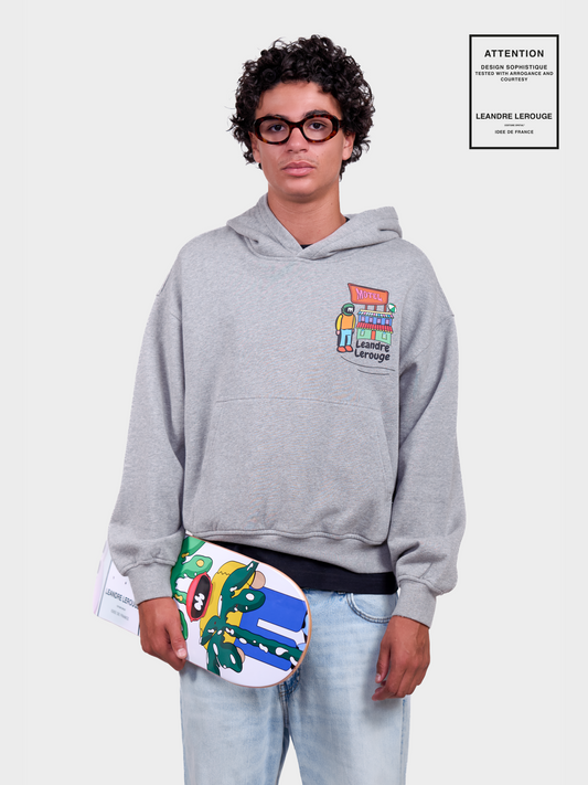 MOTEL SWEATSHIRT / gray