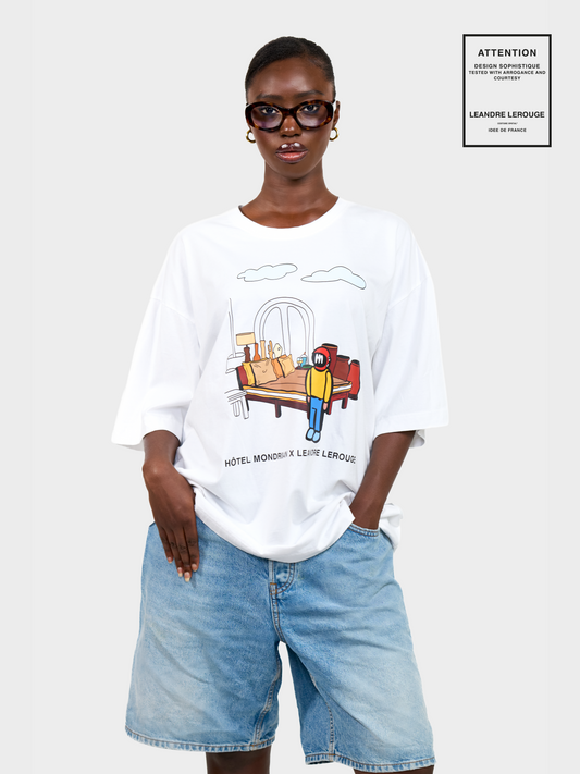 LE SALON T-SHIRT / white