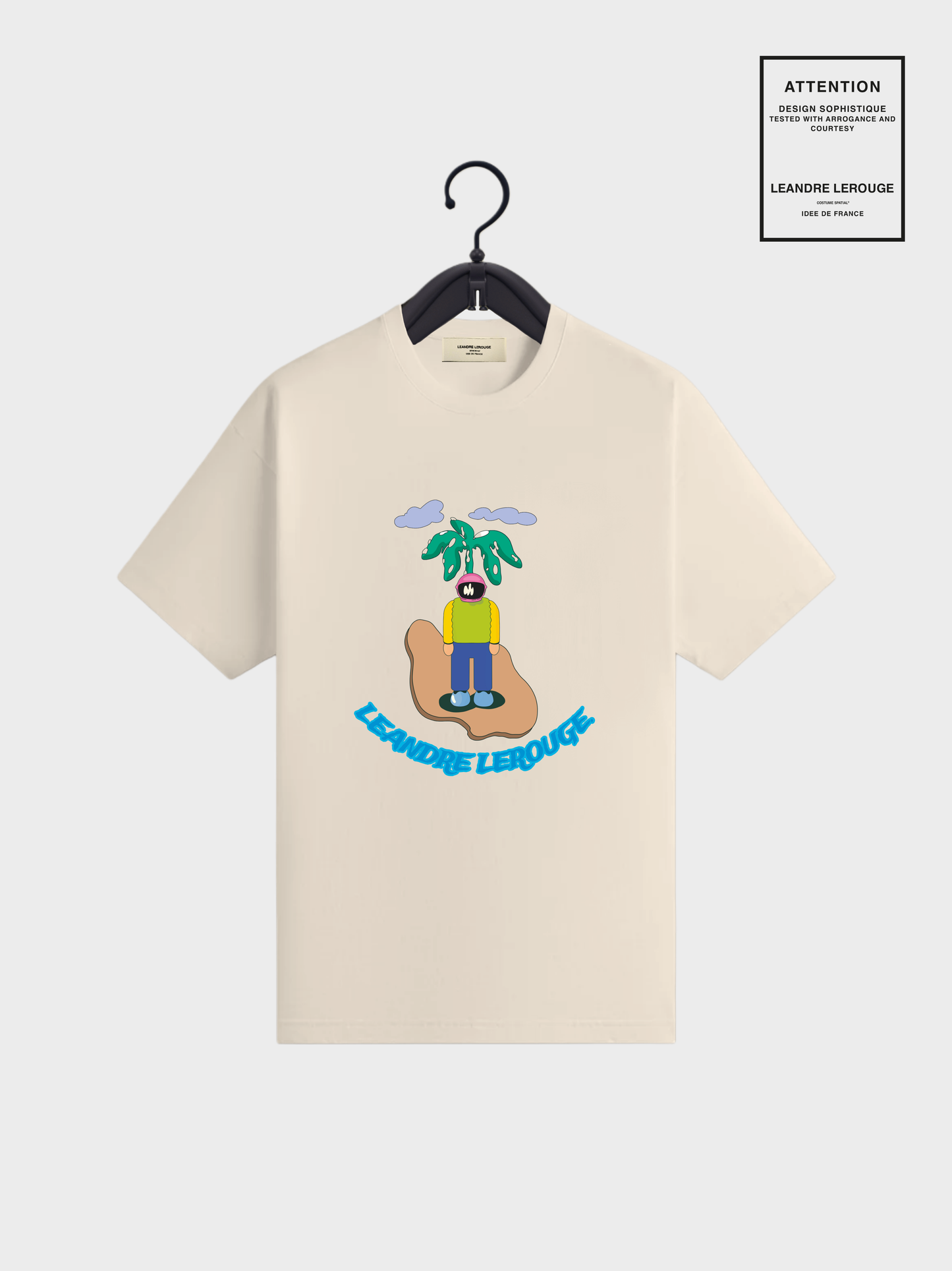 T-SHIRT OASIS / beige