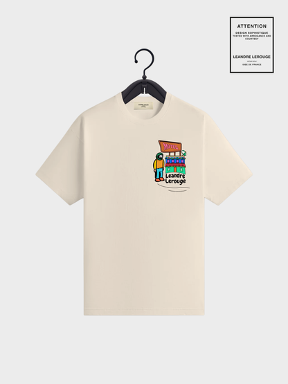 MOTEL T-SHIRT / beige