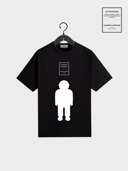 White/Black Logo T-shirt