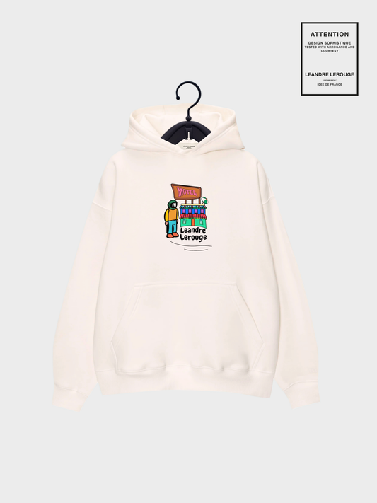 MOTEL SWEATSHIRT / white
