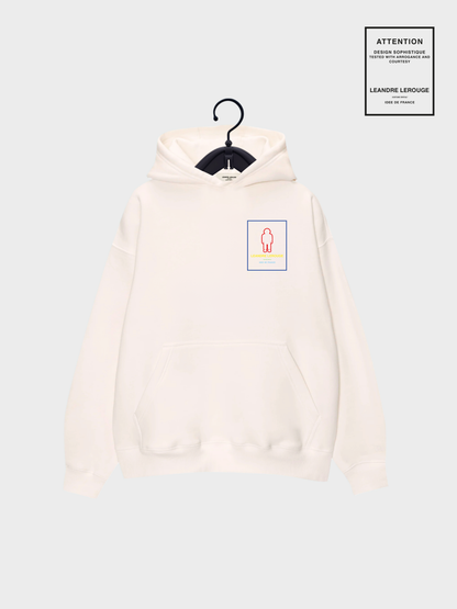 POMPIDOU SWEATSHIRT / white