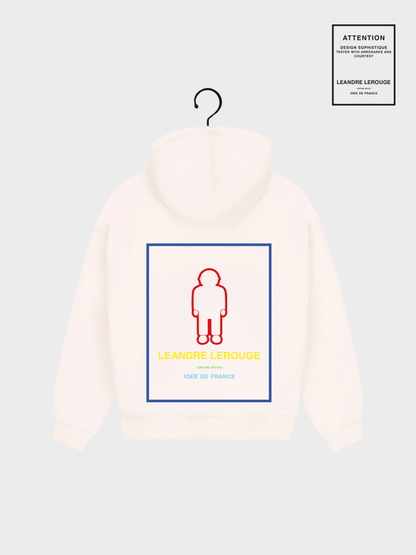 POMPIDOU SWEATSHIRT / white