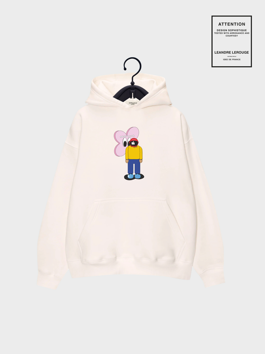FLOWER SWEATSHIRT / white