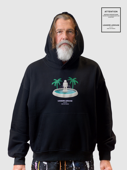 SWEATSHIRT FONTAINE / noir