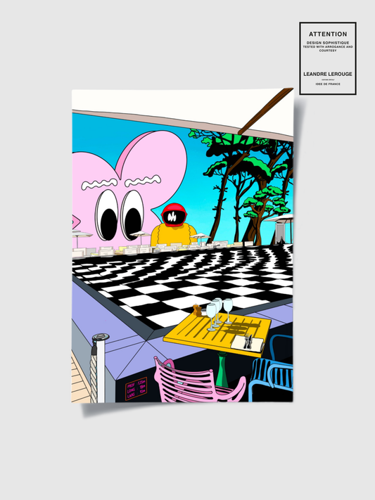 AFFICHE LA CORNICHE